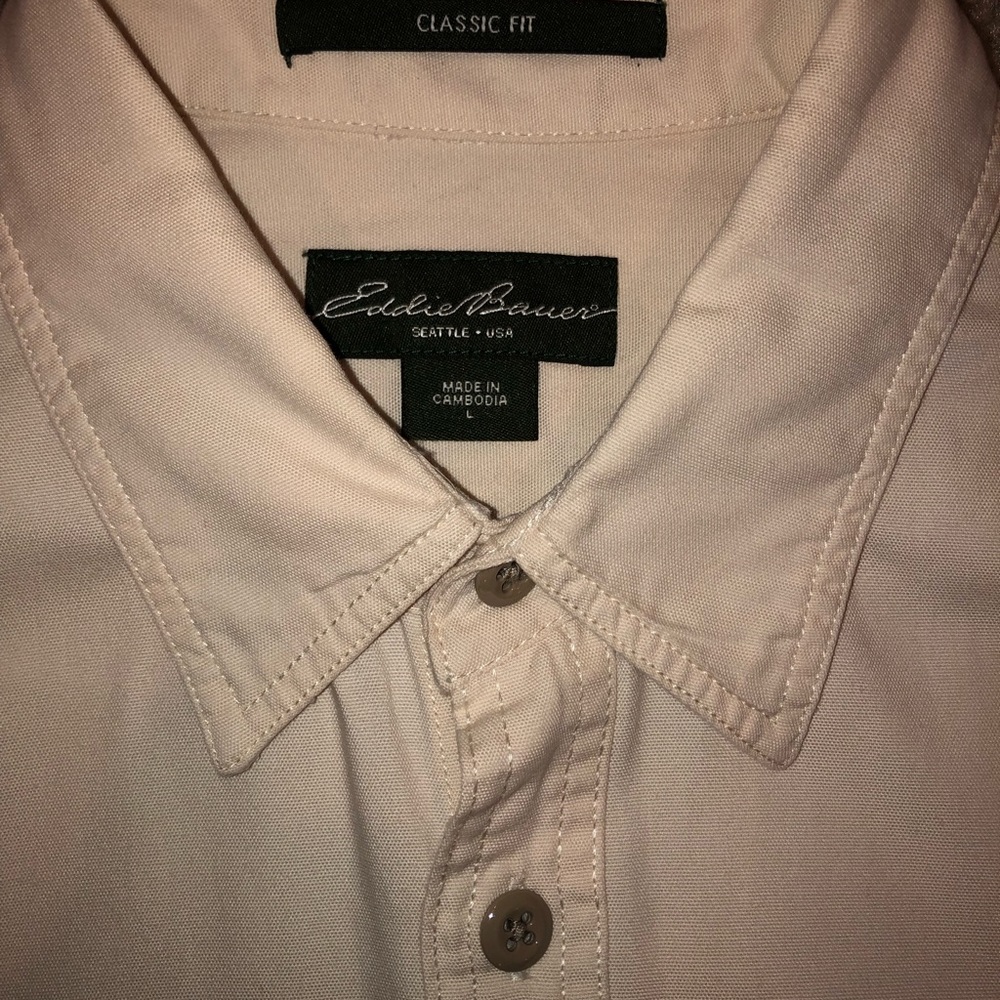Eddie Bauer light jacket shirt size L